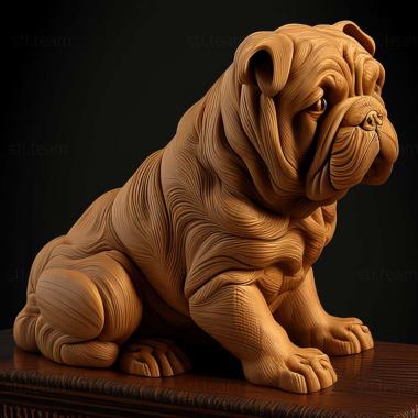 3D model Monticola sharpei (STL)